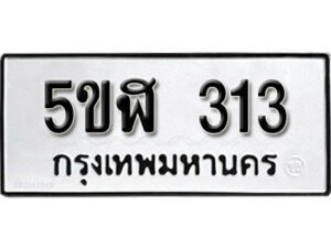 รับจองทะเบียนรถหมวดใหม่ 5ขฬ 313 ทะเบียนมงคล ผลรวมดี 19