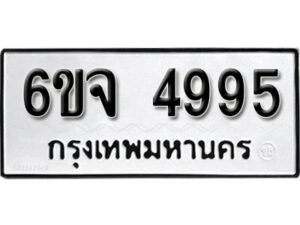 รับจองทะเบียนรถ 4995 หมวดใหม่ 6ขจ 4995 ทะเบียนมงคล ผลรวมดี 41