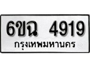 รับจองทะเบียนรถ 4919 หมวดใหม่ 4919 ทะเบียนมงคล ผลรวมดี 36