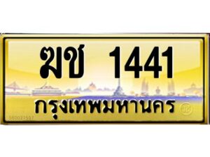 3.ทะเบียนรถ 1441 เลขประมูล ทะเบียนสวย ฆช 1441 ผลรวมดี 15