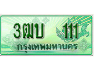 2. ทะเบียนรถกระบะ 111 - 3ฒบ 111 ทะเบียนรถกระบะปิคอัพป้ายเขียวเลขประมูล