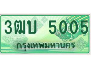 4.ทะเบียนรถกระบะ 5005 เลขประมูล ทะเบียนสวย 3ฒบ 5005